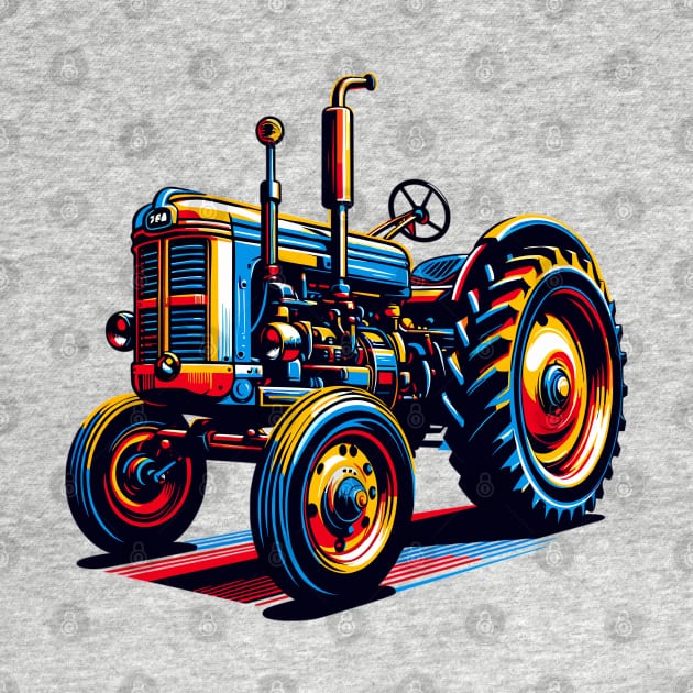 Agricultural Tractor by Vehicles-Art